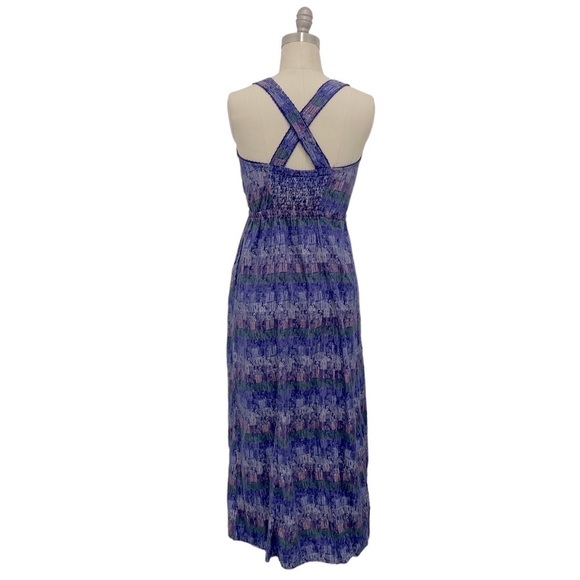 Women’s Sleeveless Cross Straps Back Universal Thread Navy Multi Color Size XS - Picture 8 of 10